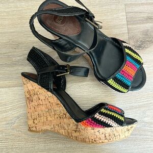 Crochet Cork Wedges